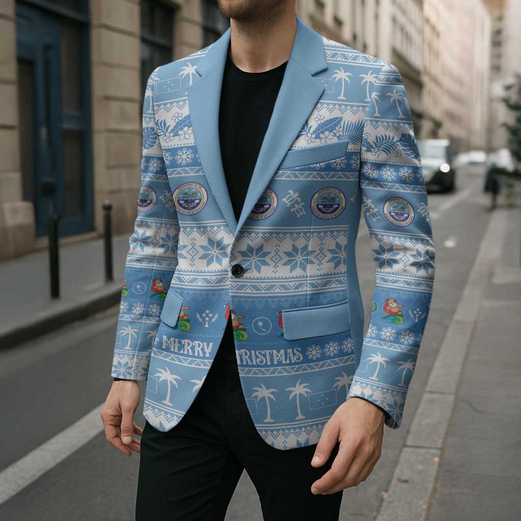 FSM Christmas Blazer Merry Xmas Federated States of Micronesia - Polynesian Pride