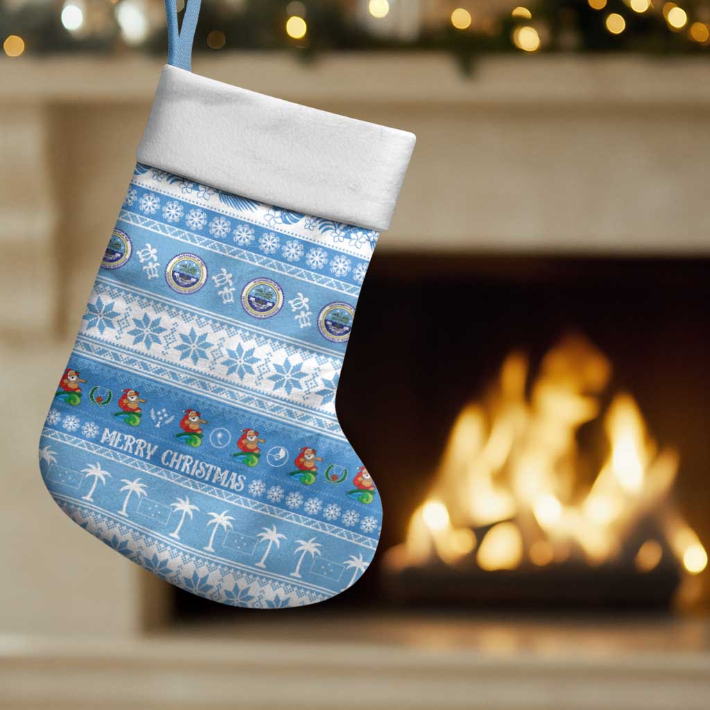 FSM Christmas Stocking Merry Xmas Federated States of Micronesia - Polynesian Pride