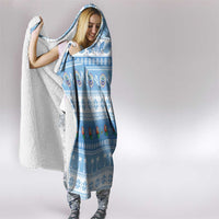 FSM Christmas Hooded Blanket Merry Xmas Federated States of Micronesia - Polynesian Pride