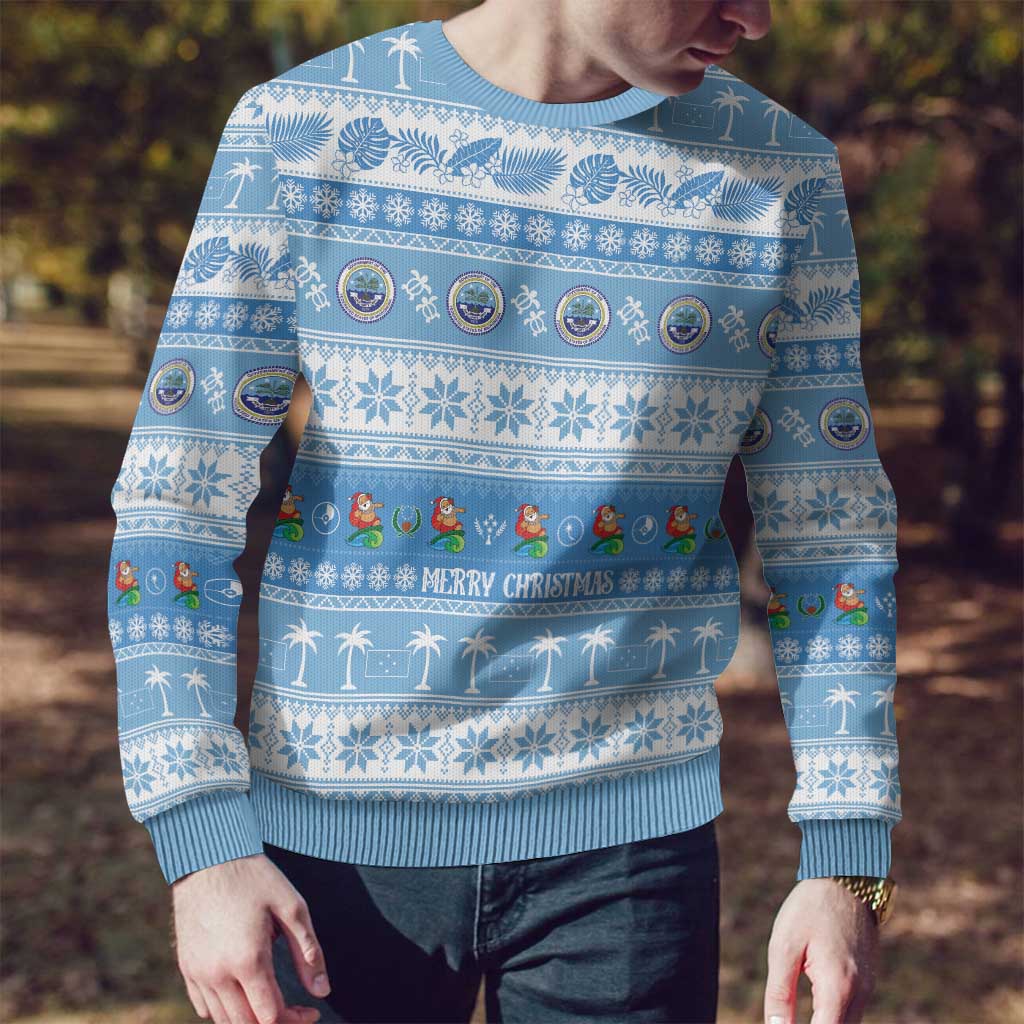 FSM Christmas Ugly Christmas Sweater Merry Xmas Federated States of Micronesia - Polynesian Pride
