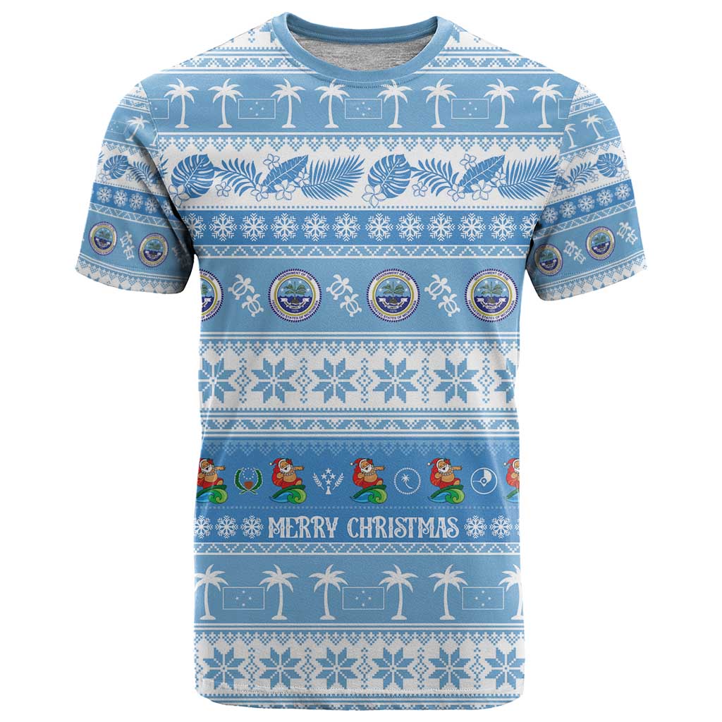 FSM Christmas T Shirt Merry Xmas Federated States of Micronesia - Polynesian Pride