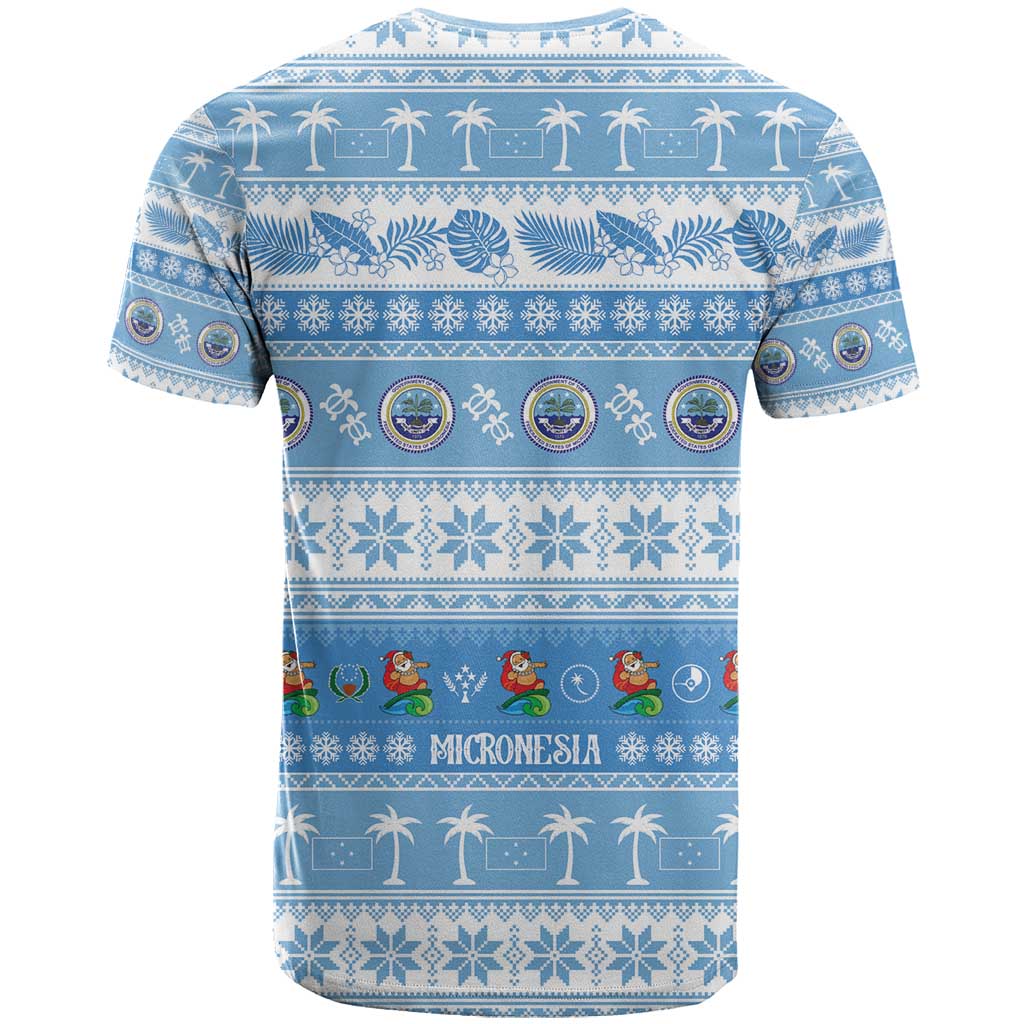 FSM Christmas T Shirt Merry Xmas Federated States of Micronesia - Polynesian Pride