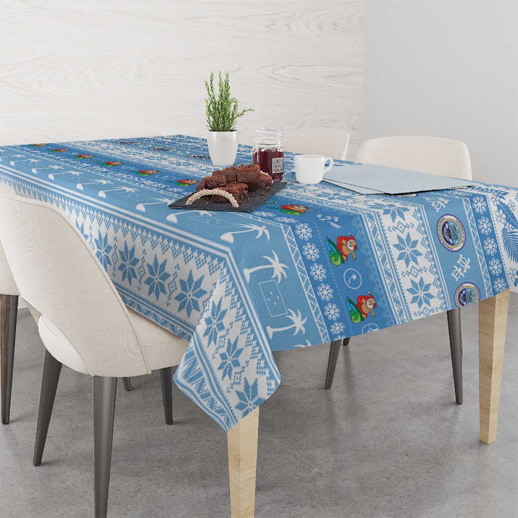 FSM Christmas Tablecloth Merry Xmas Federated States of Micronesia - Polynesian Pride