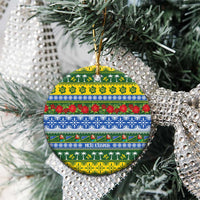 Solomon Islands Christmas Ceramic Ornament The Solomons Melanesian Meri Krismas - Polynesian Pride