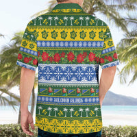 Solomon Islands Christmas Hawaiian Shirt The Solomons Melanesian Meri Krismas - Polynesian Pride