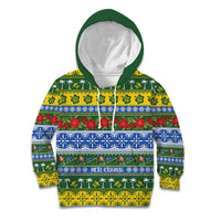 Solomon Islands Christmas Kid Hoodie The Solomons Melanesian Meri Krismas - Polynesian Pride