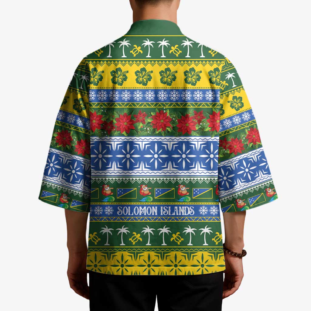 Solomon Islands Christmas Kimono The Solomons Melanesian Meri Krismas - Polynesian Pride