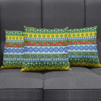 Solomon Islands Christmas Pillow Cover The Solomons Melanesian Meri Krismas - Polynesian Pride
