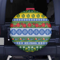 Solomon Islands Christmas Spare Tire Cover The Solomons Melanesian Meri Krismas - Polynesian Pride