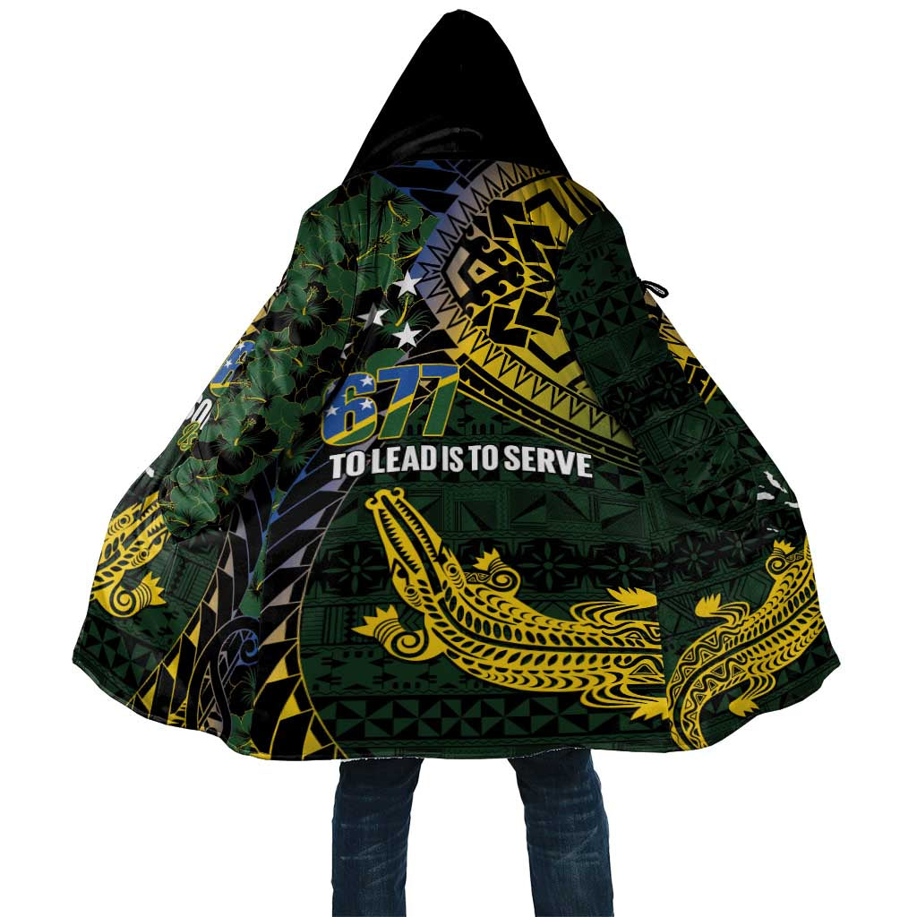 Solomon Islands Cloak 677 Proud Crocodile Melanesian Pattern - Polynesian Pride