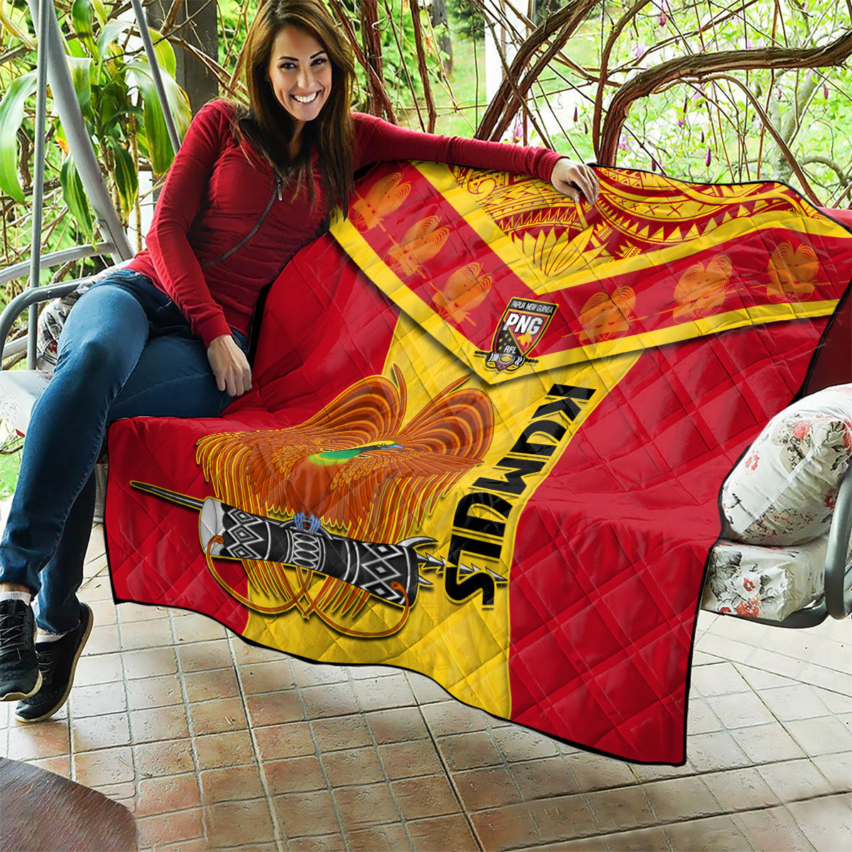 Papua New Guinea Rugby Quilt 2023 Go Kumuls Pacific Dynamic Style LT14 - Polynesian Pride