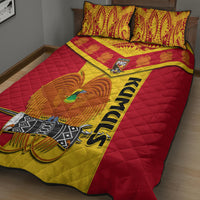 Papua New Guinea Rugby Quilt Bed Set 2023 Go Kumuls Pacific Dynamic Style LT14 - Polynesian Pride