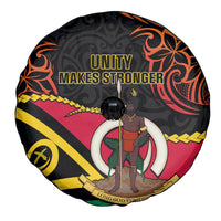 Vanuatu Unity Day Spare Tire Cover 29 November Coat Of Arms With Flag Style LT14 - Polynesian Pride
