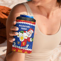 Personalized The Philippines Christmas 4 in 1 Can Cooler Tumbler Pilipinas Parol - Maligayang Pasko!