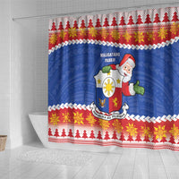 The Philippines Christmas Shower Curtain Pilipinas Parol - Maligayang Pasko!