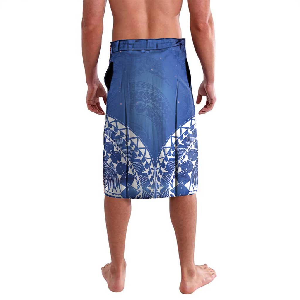 Personalised Hanukkah Jewish Festival Lavalava It's Lit - Polynesian Pattern