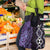 Purple Aotearoa Grocery Bag Taniko Motifs With Paua Shell Kowhaiwhai