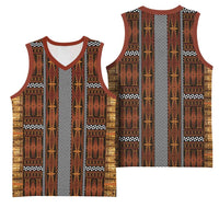 Malo e Lelei Tonga Basketball Jersey Tongan Ngatu Tapa Cloth LT14 - Polynesian Pride