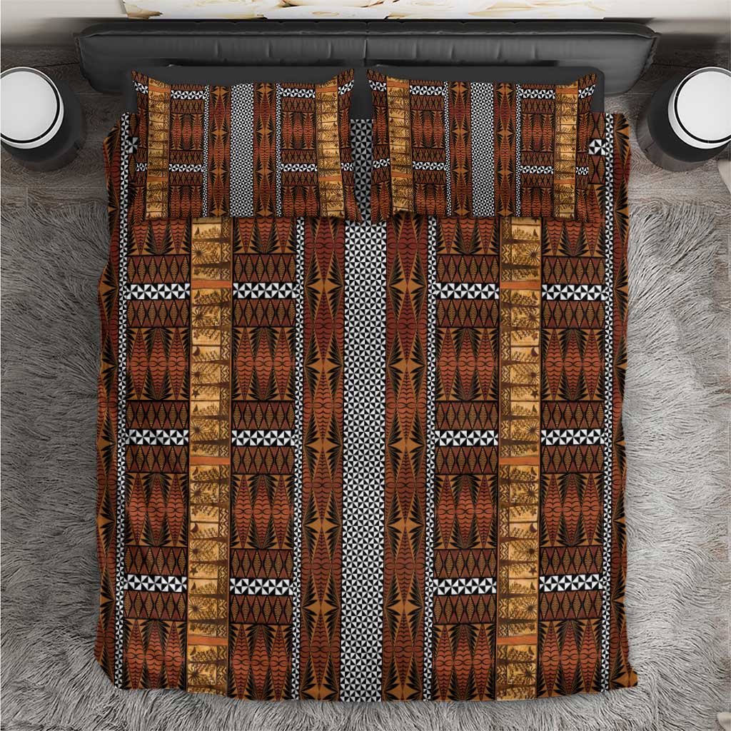 Malo e Lelei Tonga Bedding Set Tongan Ngatu Tapa Cloth - Polynesian Pride