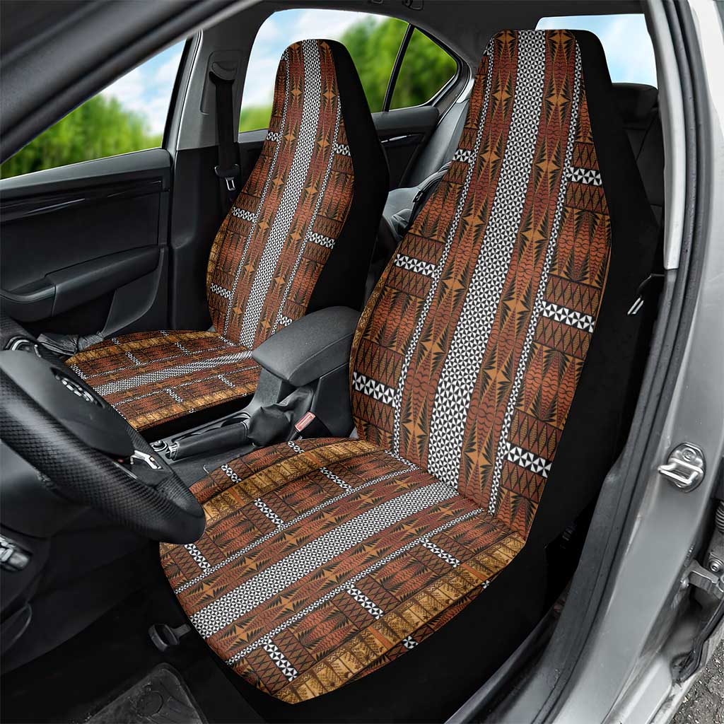 Malo e Lelei Tonga Car Seat Cover Tongan Ngatu Tapa Cloth - Polynesian Pride