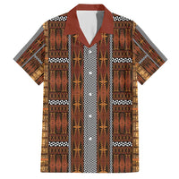 Malo e Lelei Tonga Family Matching Short Sleeve Bodycon Dress and Hawaiian Shirt Tongan Ngatu Tapa Cloth - Polynesian Pride