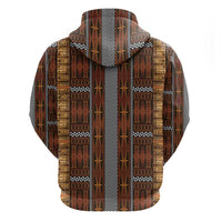 Malo e Lelei Tonga Hoodie Tongan Ngatu Tapa Cloth LT14 - Polynesian Pride