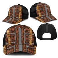 Malo e Lelei Tonga Mesh Trucker Cap Tongan Ngatu Tapa Cloth - Polynesian Pride