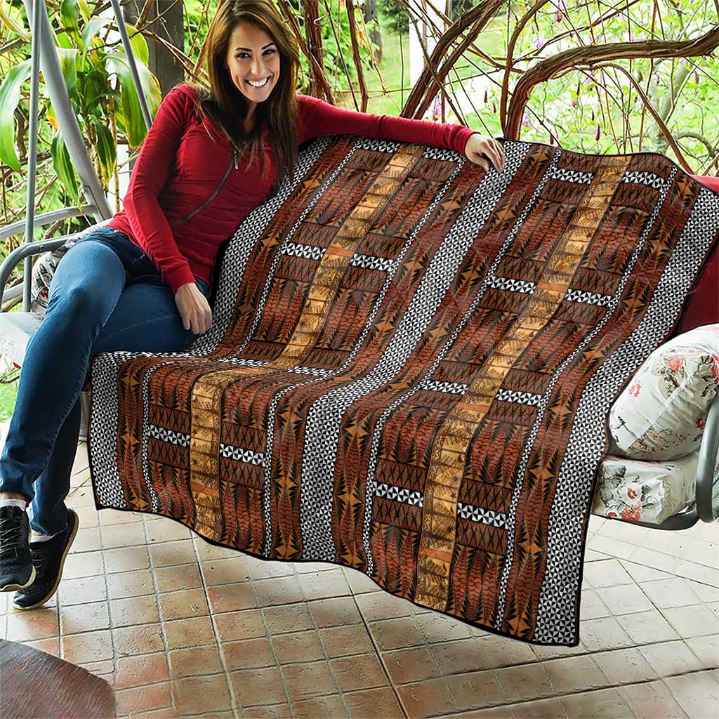 Malo e Lelei Tonga Quilt Tongan Ngatu Tapa Cloth - Polynesian Pride