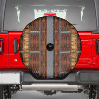 Malo e Lelei Tonga Spare Tire Cover Tongan Ngatu Tapa Cloth LT14 - Polynesian Pride