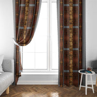 Malo e Lelei Tonga Window Curtain Tongan Ngatu Tapa Cloth - Polynesian Pride