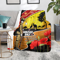 New Zealand And Australia ANZAC Day Blanket Aboriginal Maori Starring Night Style