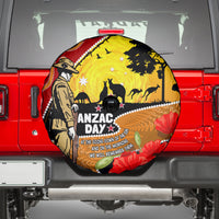 New Zealand And Australia ANZAC Day Spare Tire Cover Aboriginal Maori Starring Night Style LT14 - Polynesian Pride