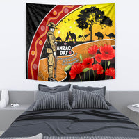 New Zealand And Australia ANZAC Day Tapestry Aboriginal Maori Starring Night Style LT14 - Polynesian Pride