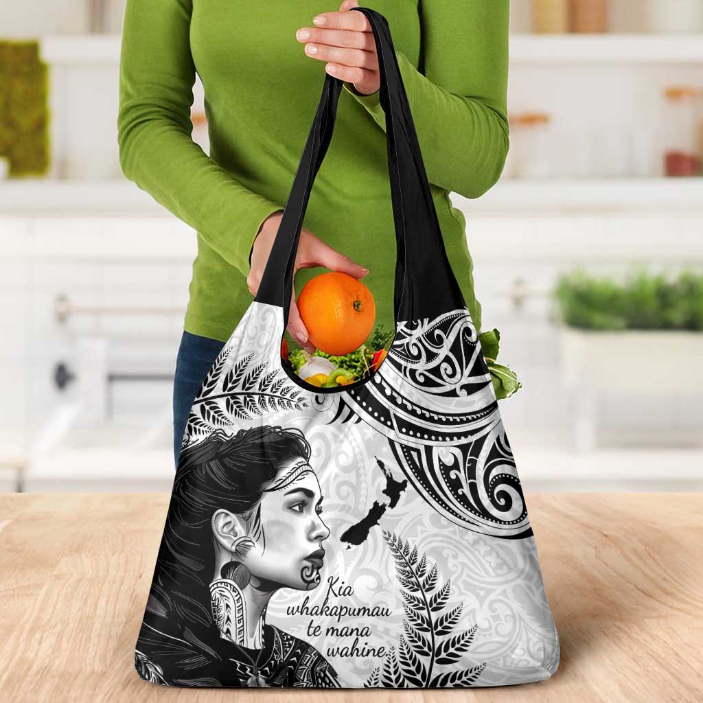 New Zealand Women's Day Grocery Bag Aotearoa Kia Whakapumau Te Mana Wahine