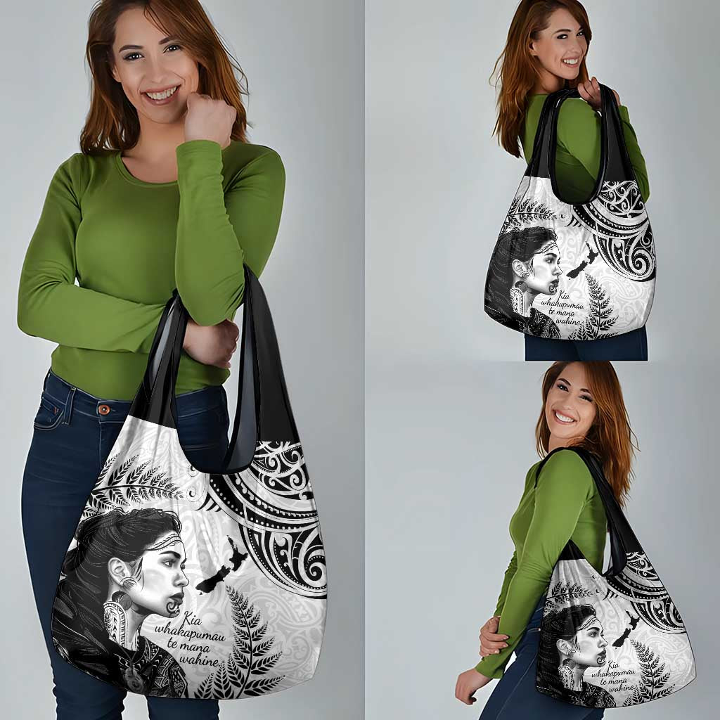 New Zealand Women's Day Grocery Bag Aotearoa Kia Whakapumau Te Mana Wahine