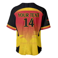 Custom Papua New Guinea Cricket Baseball Jersey 2024 Go PNG