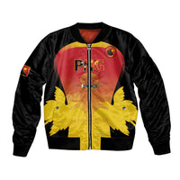 Custom Papua New Guinea Cricket Bomber Jacket 2024 Go PNG