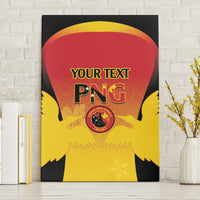 Custom Papua New Guinea Cricket Canvas Wall Art 2024 Go PNG