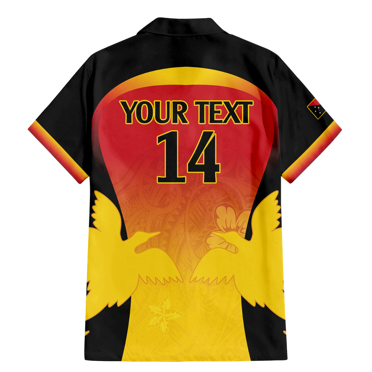 Custom Papua New Guinea Cricket Family Matching Mermaid Dress and Hawaiian Shirt 2024 Go PNG