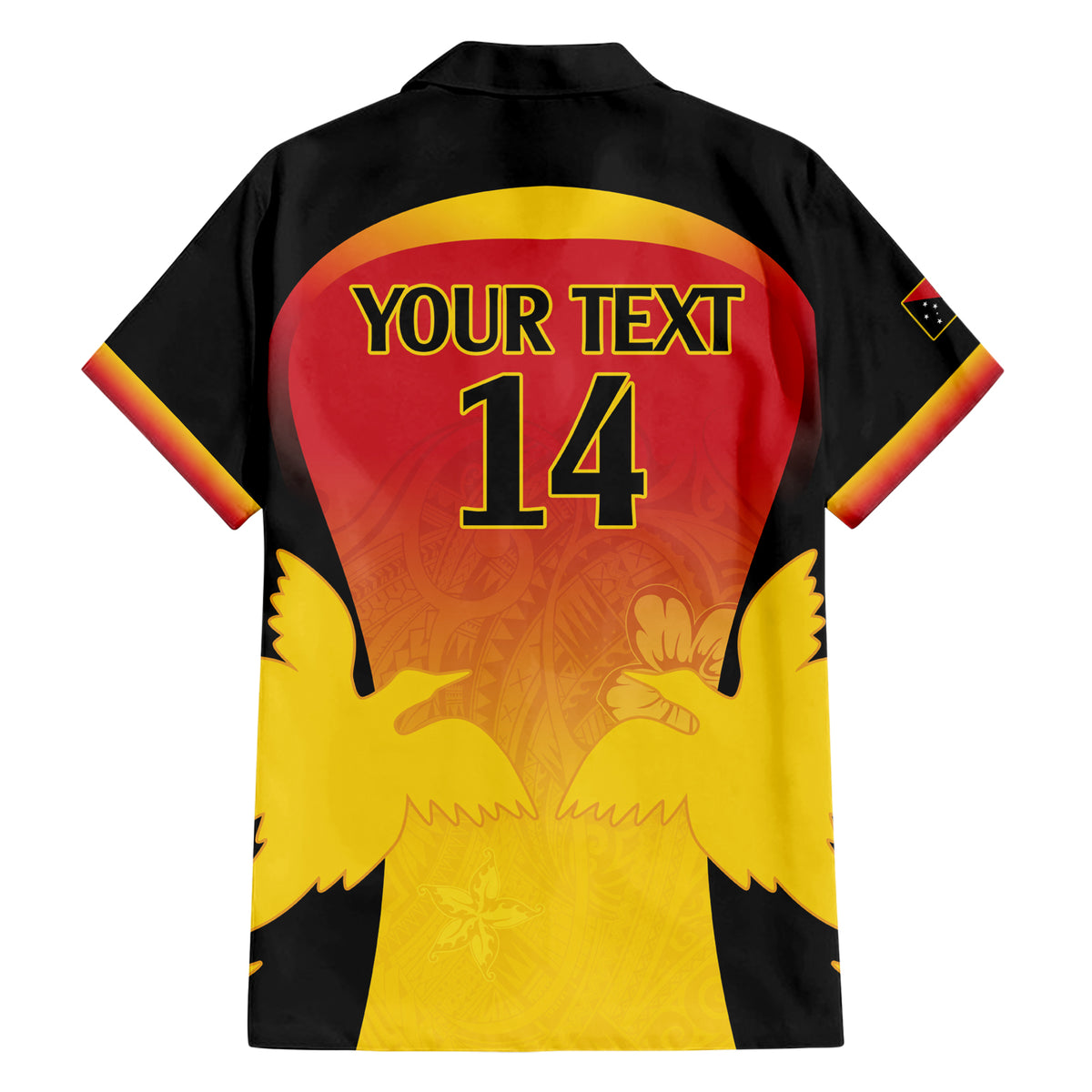Custom Papua New Guinea Cricket Hawaiian Shirt 2024 Go PNG