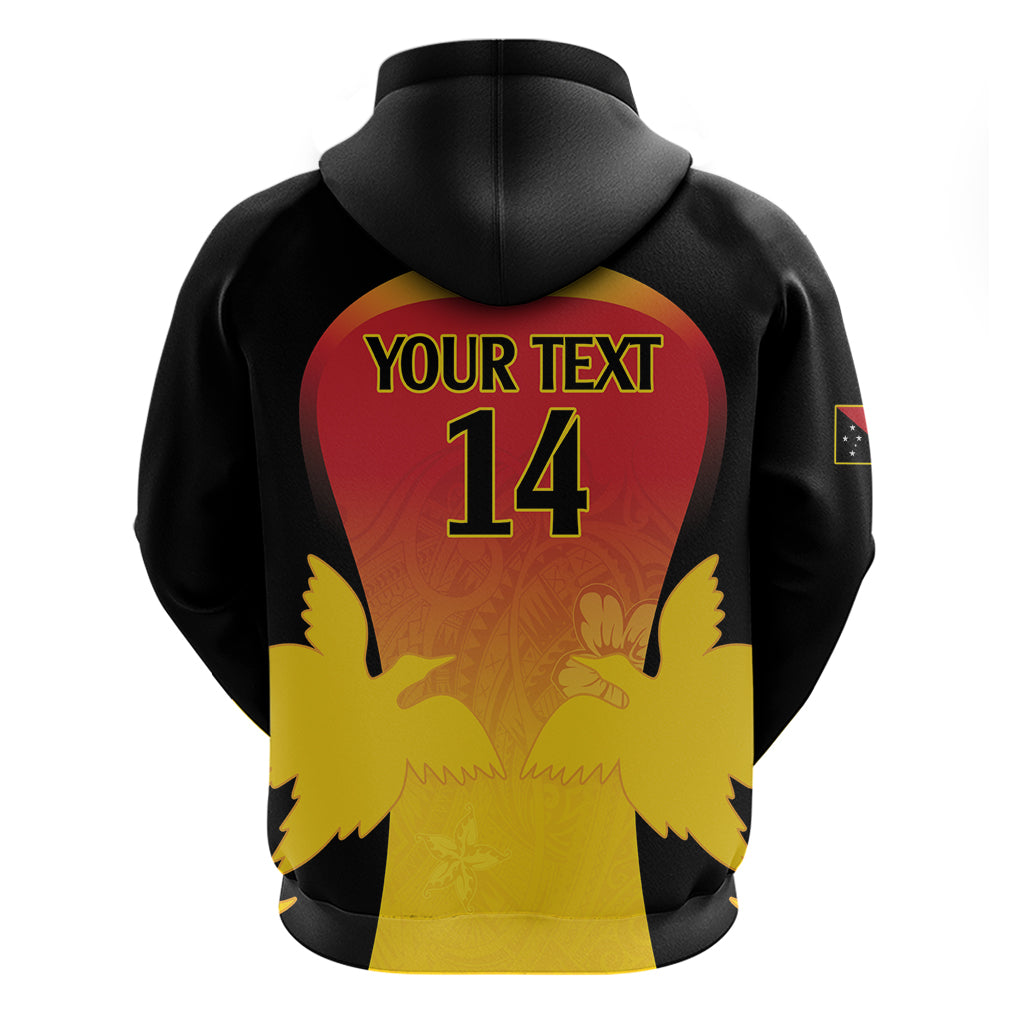 Custom Papua New Guinea Cricket Hoodie 2024 Go PNG