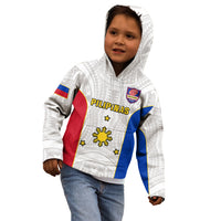 Personalised Philippines Rugby Kid Hoodie Pacific Pilipinas Go Tamaraws LT14 - Polynesian Pride