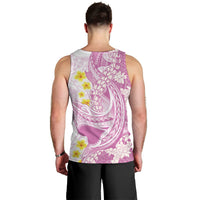 Purple Hawaii Shark Tattoo Men Tank Top Puakenikeni Lei Plumeria Polynesian Pattern LT14 - Polynesian Pride