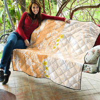 Orange Hawaii Shark Tattoo Quilt Puakenikeni Lei Plumeria Polynesian Pattern