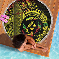 Reggae Kosrae Liberation Day Beach Blanket September 8 Polynesian Tattoo - Polynesian Pride