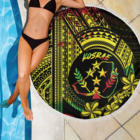 Reggae Kosrae Liberation Day Beach Blanket September 8 Polynesian Tattoo - Polynesian Pride