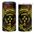 Reggae Kosrae Liberation Day 4 in 1 Can Cooler Tumbler September 8 Polynesian Tattoo - Polynesian Pride