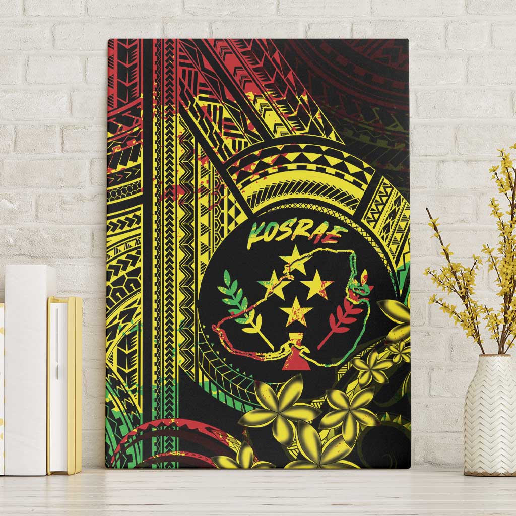 Reggae Kosrae Liberation Day Canvas Wall Art September 8 Polynesian Tattoo - Polynesian Pride