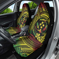 Reggae Kosrae Liberation Day Car Seat Cover September 8 Polynesian Tattoo - Polynesian Pride
