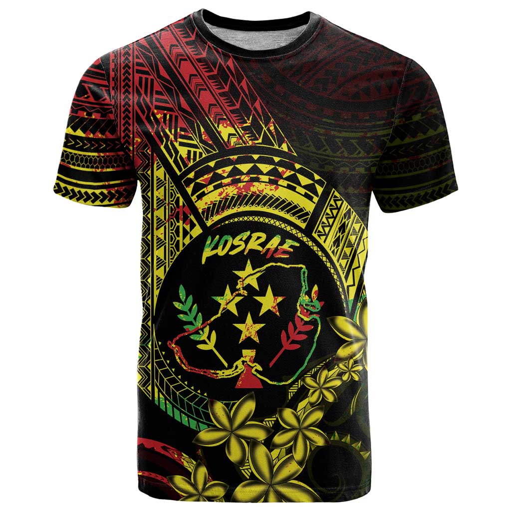 Reggae Kosrae Liberation Day T Shirt September 8 Polynesian Tattoo - Polynesian Pride